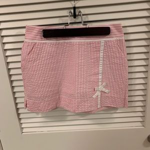 Lilly Pulitzer Seersucker Skort